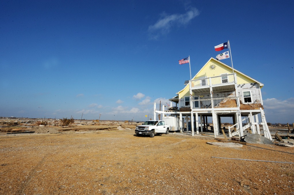 'Last House Standing' - Gilchrist, Texas, September 22, 2008